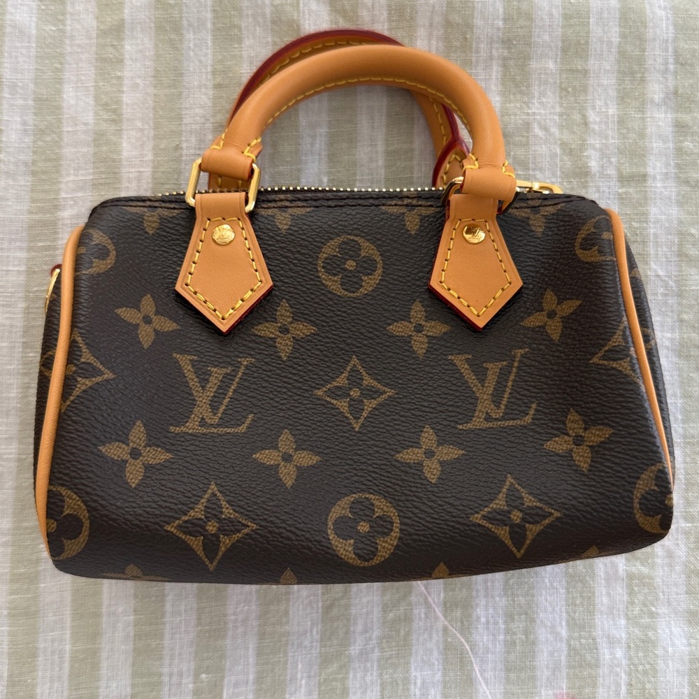 Louis Vuitton Nano Speedy Monogram NWT - Picture 9 of 10